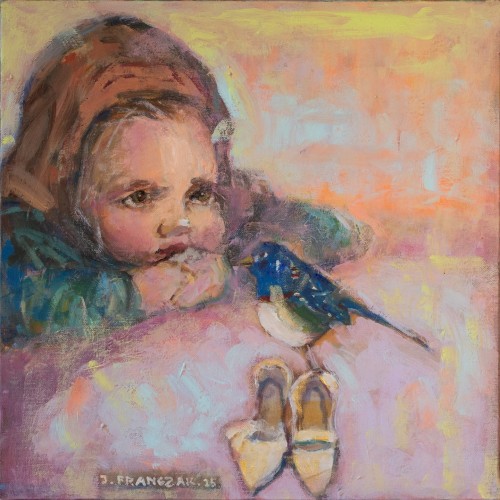 Franczak, Dziewczynka, 40x40 (Kopiowanie).jpg