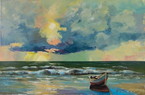 Potapow Eugeniusz, Na bałtyku, 75x50 (Kopiowanie).jpg
