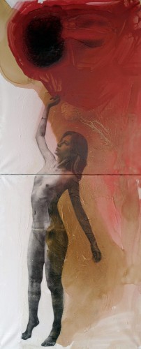 czerwony, dyptyk, 220x90cm,mix media,2020.jpg