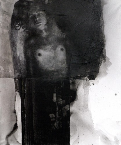leżąca, w czermi, 120x140, mix media,2020.jpg